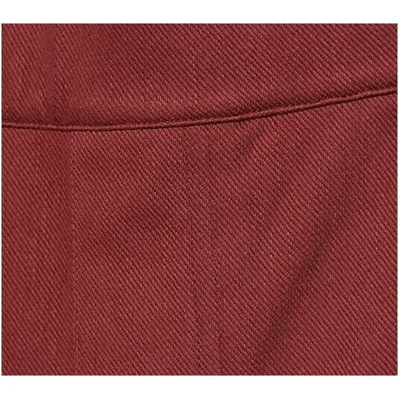 ISAAC MIZRAHI LIVE! NEW $60 Full-Length Knit Jeans w/ Vent Rum Raisin Size 0P - Picture 5 of 5